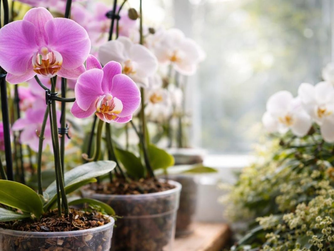Как упростить уход за орхидеями зимой и сохранить цветение