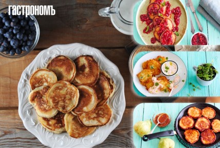 Необычные оладьи на завтрак: вспомните любимые вкусы