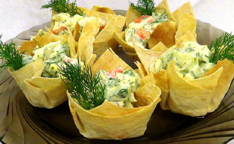 Почему тарталетки из лаваша станут хитом новогоднего стола