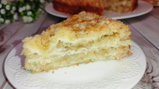 Нежный сметанник с овсяными хлопьями: легкий и быстрый рецепт