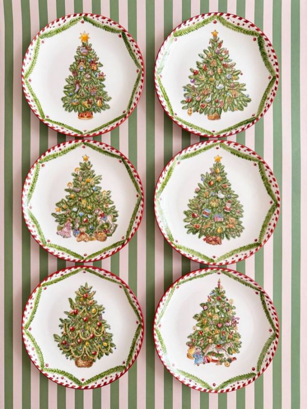 Как создать волшебство новогоднего стола с помощью росписи посуды