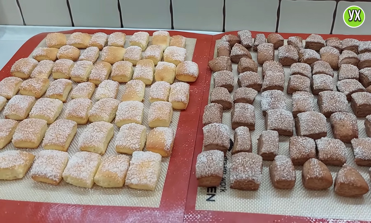 Невероятное печенье с кефиром и шоколадом за 30 минут