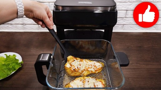 Сочный рецепт куриного филе с помидорами и сыром в аэрогриле