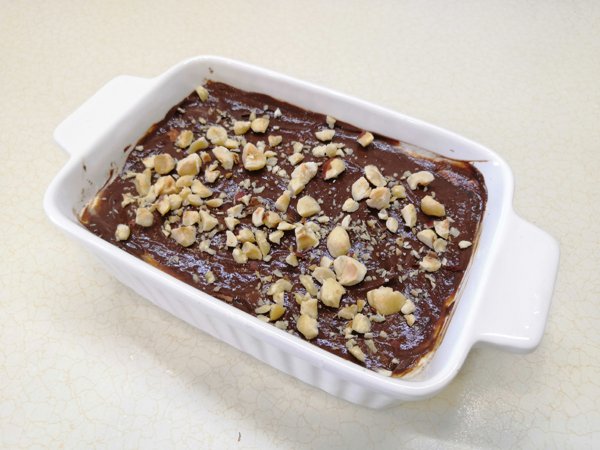 Невероятный шоколадный десерт без муки с ореховым акцентом