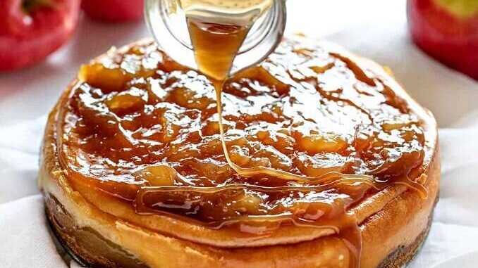 Как сделать идеальный карамельно-яблочный чизкейк