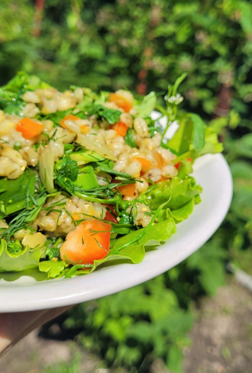 Салат с перловкой – легкость и свежесть на вашем столе
