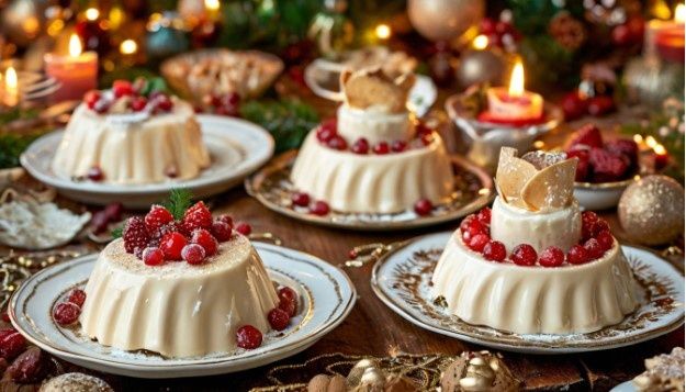 Нежный бланманже: историческое лакомство для вашего праздника