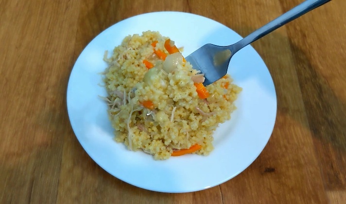 Секреты приготовления пшённой каши на бульоне от холодца