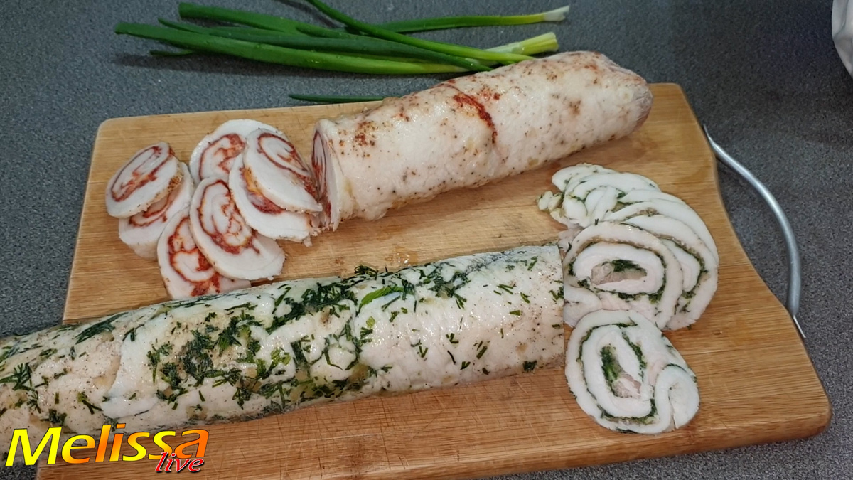 Необычные закусочные рулеты из сала: секреты приготовления