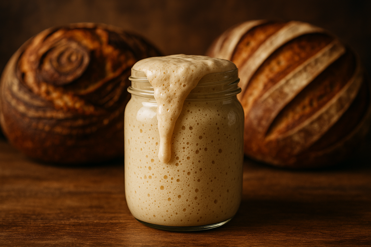 Правила хранения закваски: секреты идеального теста