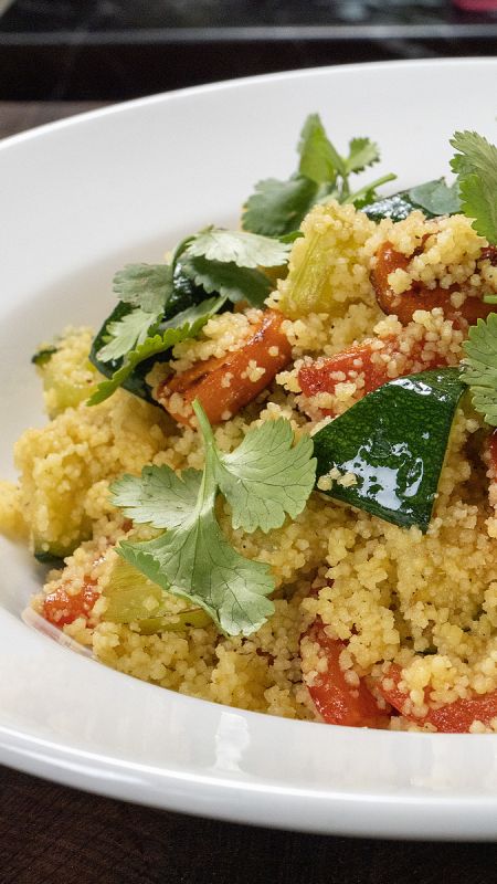 Кускус с овощами