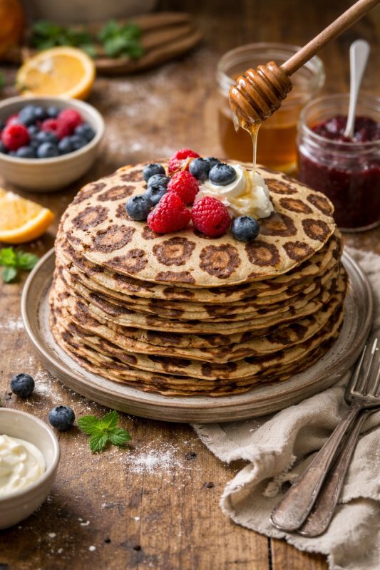 Леопардовые блины: Как удивить на Масленицу