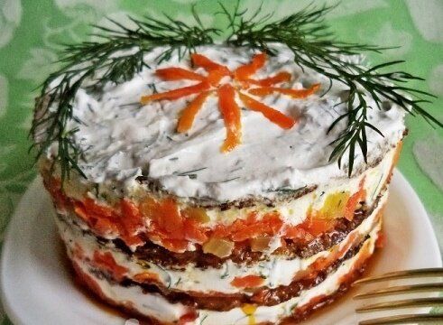 Печёночный торт - незабываемый вкус на вашем столе