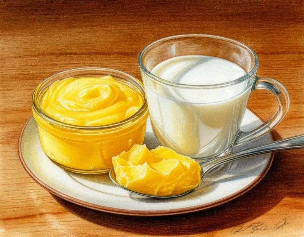 Как одна ложка гхи в теплое молоко преобразит ваш вечер?