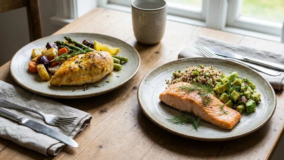 Курица или лосось: что выбрать для оптимального питания?