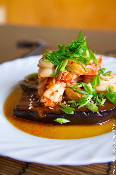 Креветки с баклажанами в мисо: кулинарное волшебство на вашей кухне