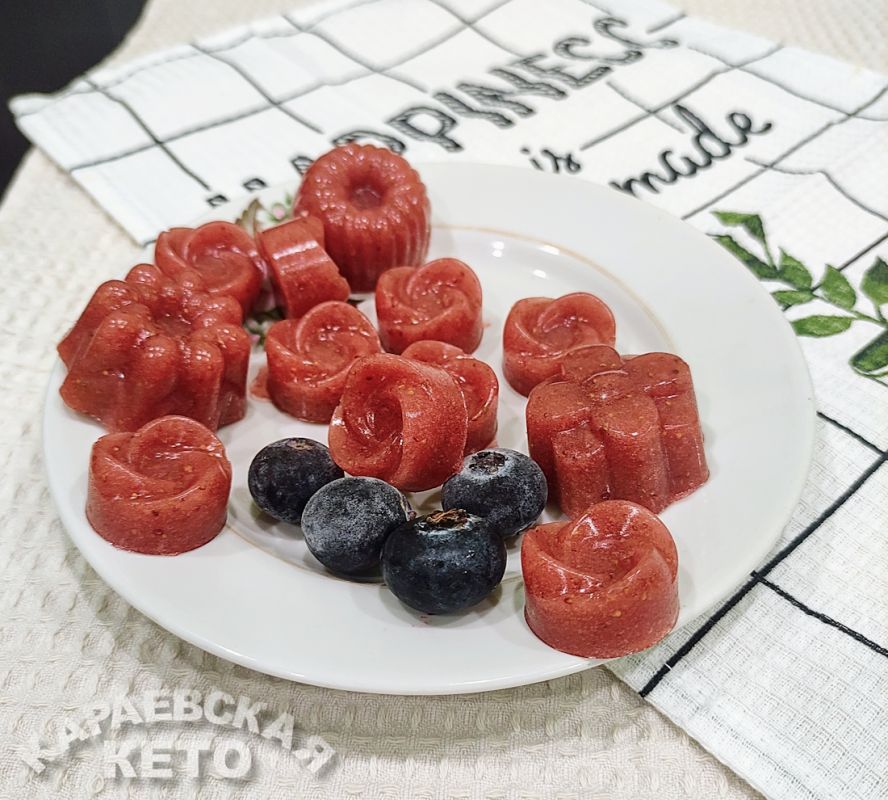 Кето-мармелад на аллюлозе: простой и вкусный десерт