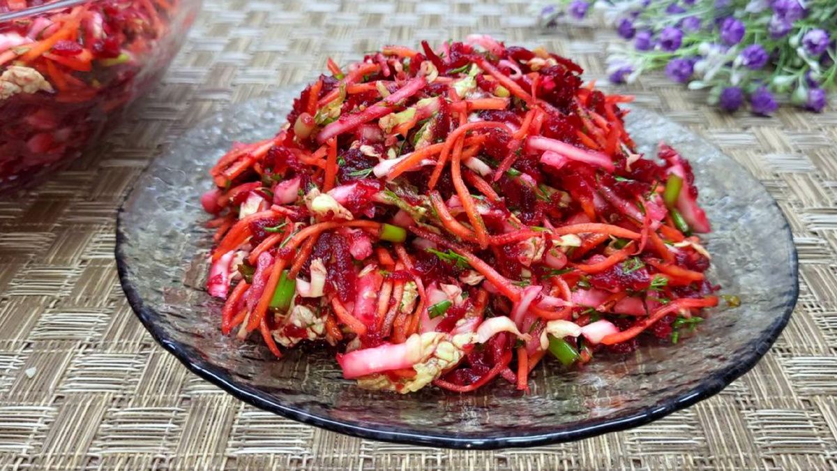 Простой и Вкусный Салат из Свеклы, который Порадует Каждого