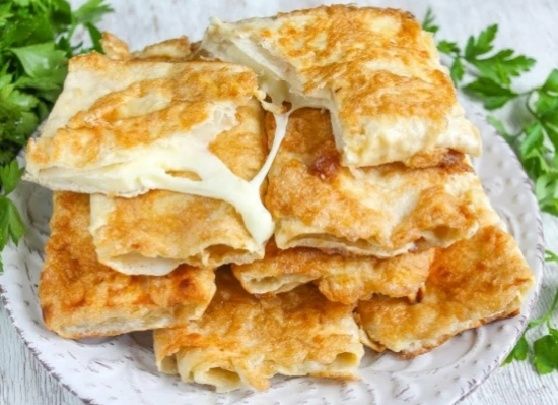 Нежный лаваш с плавленым сыром: идеальный перекус на сковороде