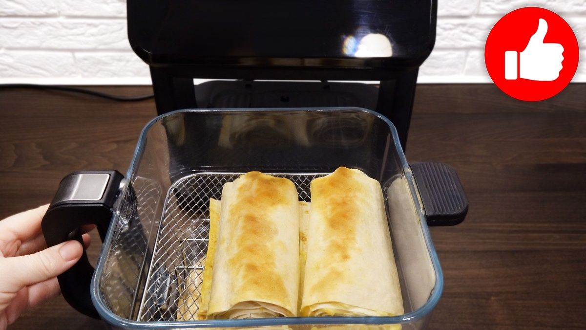 Лаваш с сыром: простой и вкусный рецепт для аэрогриля